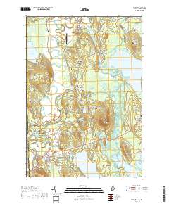 Fryeburg 2018 topographic map thumbnail