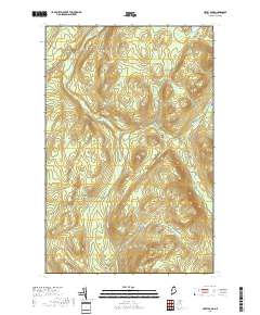Hafey Pond 2018 topographic map thumbnail