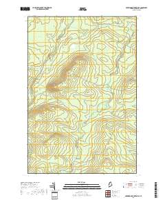 Hardwood Mountain SE 2018 topographic map thumbnail