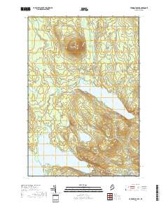 Harrington Lake 2018 topographic map thumbnail