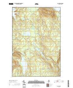 Hay Lake 2018 topographic map thumbnail