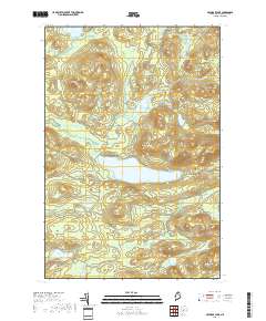 Haymock Lake 2018 topographic map thumbnail