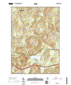 Hermon 2018 topographic map thumbnail