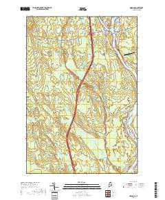 Howland 2018 topographic map thumbnail