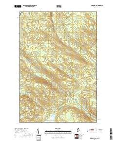 Hurricane Hill 2018 topographic map thumbnail