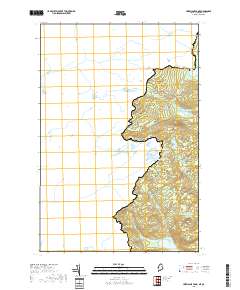Hurricane Pond 2018 topographic map thumbnail