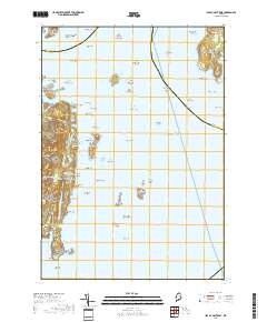 Isle Au Haut East 2018 topographic map thumbnail