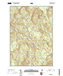Kenduskeag 2018 topographic map thumbnail