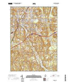 Lewiston 2018 topographic map thumbnail