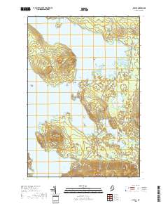 Lily Bay 2018 topographic map thumbnail