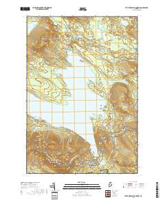 Little Bigelow Mountain 2018 topographic map thumbnail