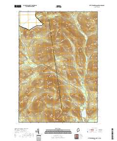 Little Kennebago Lake 2018 topographic map thumbnail