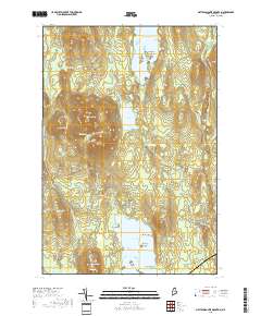 Mattamiscontis Mountain 2018 topographic map thumbnail