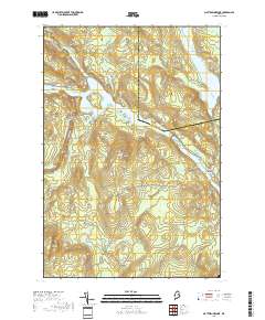 Mattaseunk Lake 2018 topographic map thumbnail