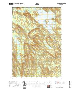 Mattawamkeag Lake 2018 topographic map thumbnail
