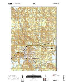 Millinocket 2018 topographic map thumbnail