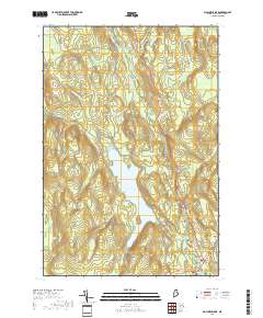 Molunkus Lake 2018 topographic map thumbnail