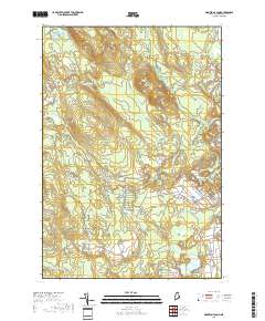 Montegail Pond 2018 topographic map thumbnail