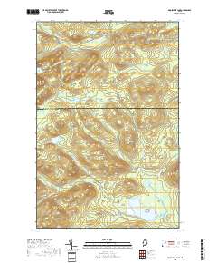 Mooseleuk Lake 2018 topographic map thumbnail