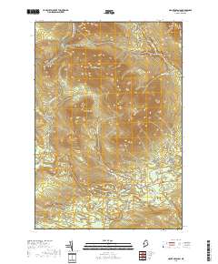 Mount Abraham 2018 topographic map thumbnail