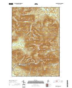 Mount Katahdin 2018 topographic map thumbnail