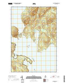 Mount Kineo 2018 topographic map thumbnail