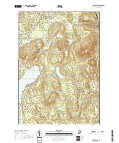 Mount Waldo 2018 topographic map thumbnail