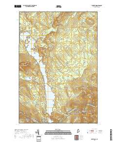 Moxie Pond 2018 topographic map thumbnail