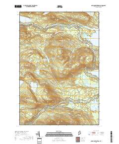 Nahmakanta Stream 2018 topographic map thumbnail