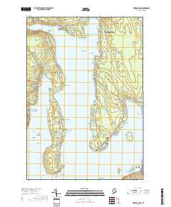 Newbury Neck 2018 topographic map thumbnail