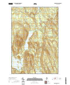 Nollesemic Lake 2018 topographic map thumbnail