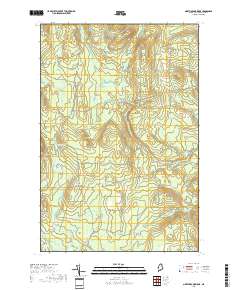North Brook Ridge 2018 topographic map thumbnail