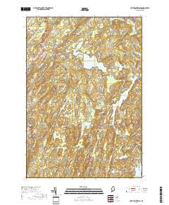 North Whitefield 2018 topographic map thumbnail