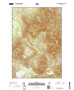 Number Four Mountain 2018 topographic map thumbnail