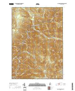 Old Speck Mountain 2018 topographic map thumbnail