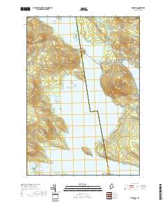 Oquossoc 2018 topographic map thumbnail