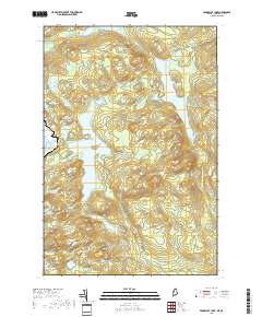 Penobscot Lake 2018 topographic map thumbnail