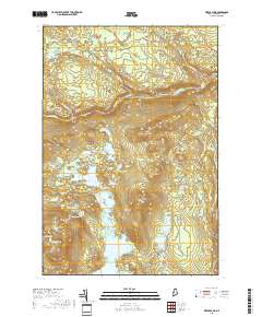 Pierce Pond 2018 topographic map thumbnail
