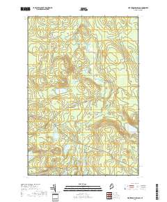 Pine Stream Flowage 2018 topographic map thumbnail