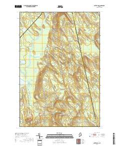 Potter Hill 2018 topographic map thumbnail