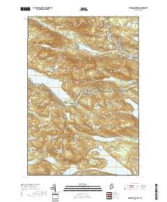 Rainbow Lake East 2018 topographic map thumbnail