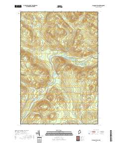Allagash Falls 2018 topographic map thumbnail