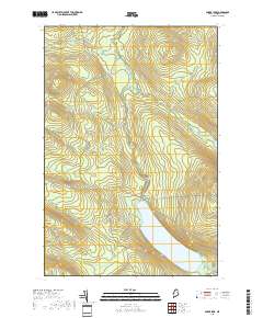 Baker Lake 2018 topographic map thumbnail