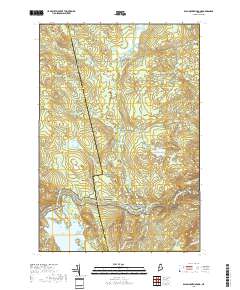 Bald Mountain Pond 2018 topographic map thumbnail