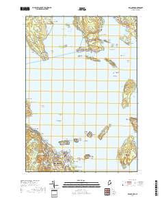 Bar Harbor 2018 topographic map thumbnail