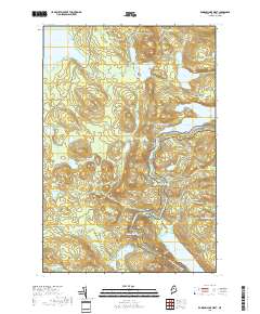 Rainbow Lake West 2018 topographic map thumbnail