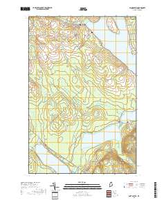 Saint Agatha 2018 topographic map thumbnail