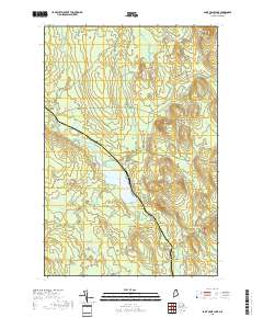 Saint Croix Lake 2018 topographic map thumbnail