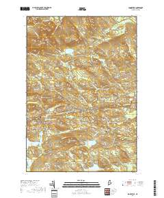 Sangerville 2018 topographic map thumbnail