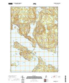 Sargentville 2018 topographic map thumbnail